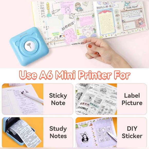 PeriPage A6 Mini Printer - Picture 7 of 8